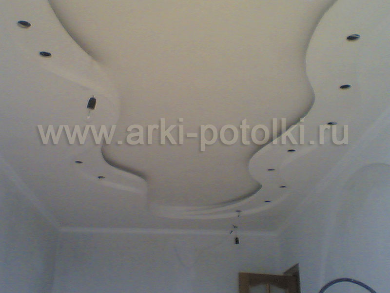 Как сделать двухуровневый подвесной потолок своими руками | Строительный магазин Alkiv